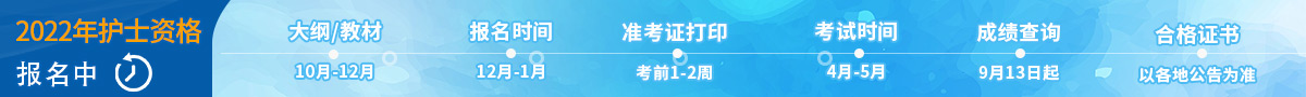 护士资格证报名流程……